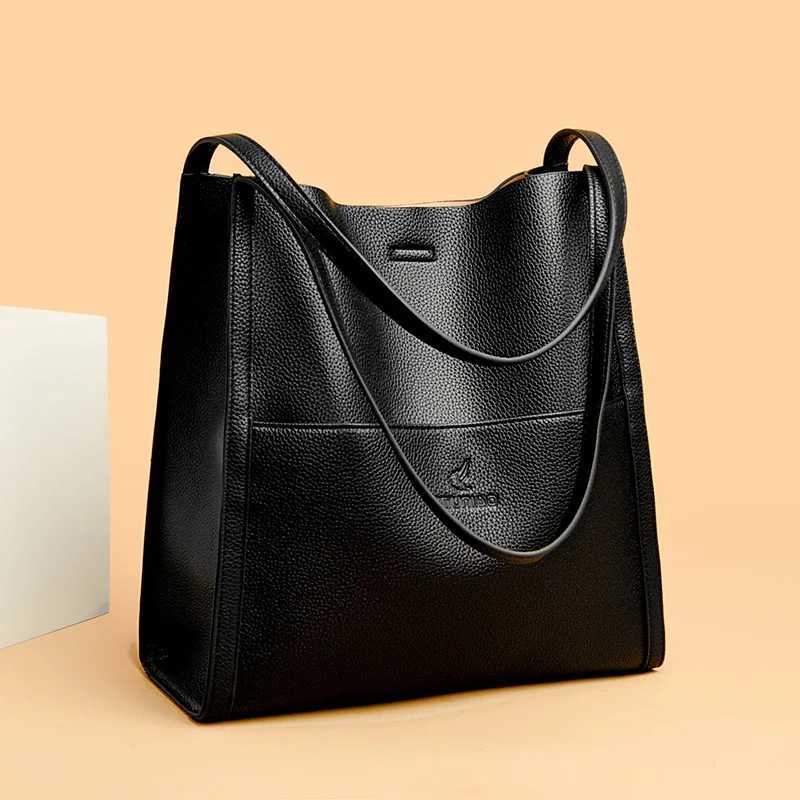 New Arrival NEW Luxury Women Designer Shoulder Bag Ladies Large Capacity Real Leather Handbags Shopper Brand Casual Totes Bags Z250118