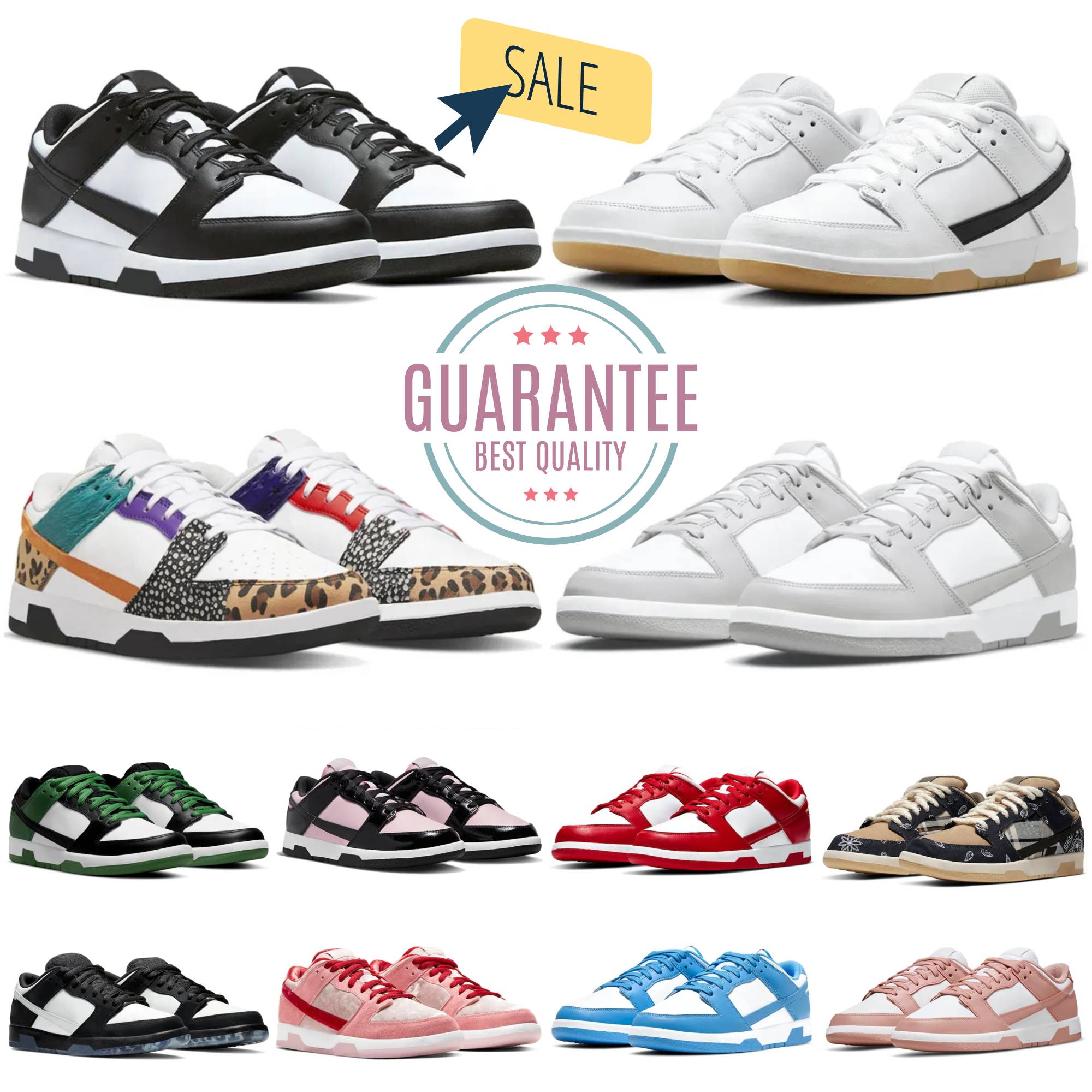2025 Designer Men Chaussures de course sneaker panda blanc noir unc bleu poussière de poussière de poussière gris Photon syracuse bonbons vintage
