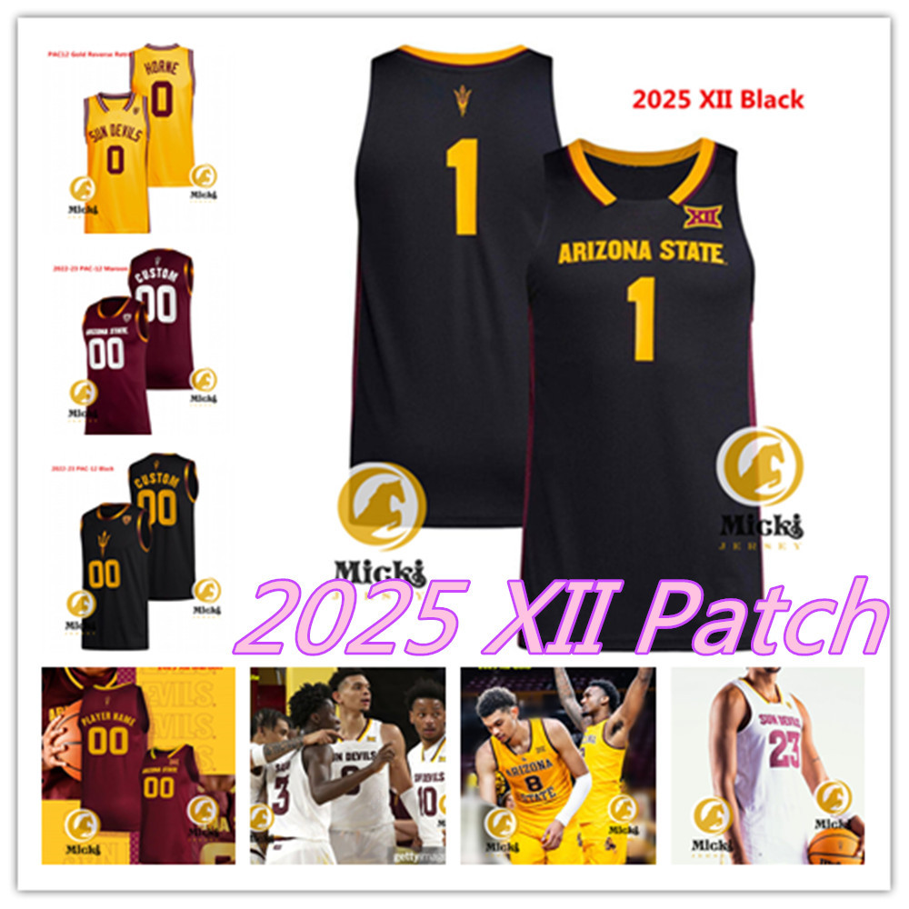 Maillot de basket-ball Amier Ali 6 Connor Braun 8 Basheer Jihad 10 BJ Freeman 9 Shawn Phillips Maillots cousus
