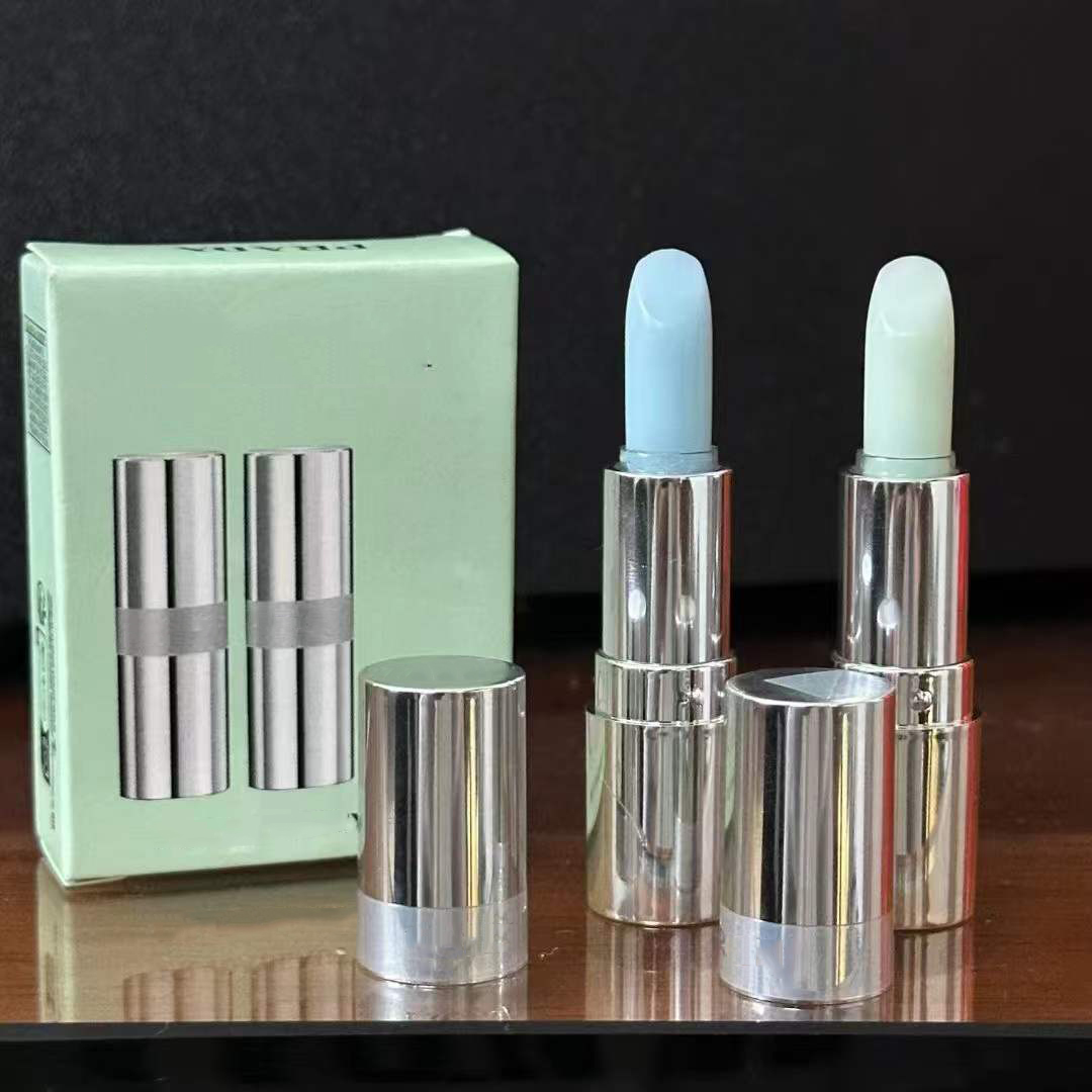 Makeup Lipstick 1.3g 2pcs Set Lip Balm Gift Box 2piece Kit Moisturizing Lipgloss Beauty Lip Care Cosmetics Brand 2in1 Mini Sets High Quality Fast-image-1037344971