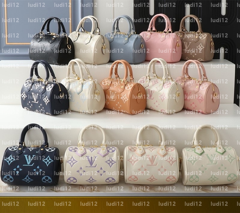 10A Top quality speedys bag Womens crossbody shoulder bag Original designer handbag mirror quality leather chain bags expensive tote Pillow bag Mult