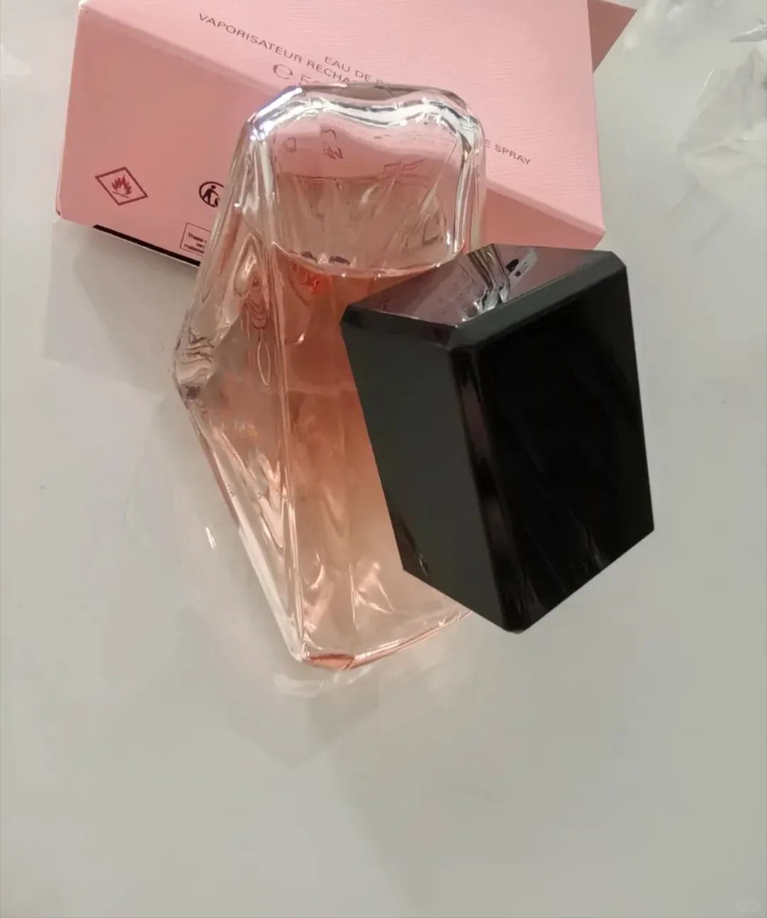 Elegant Perfume Fragrance Girls 90ML Lady Spray Cologne Eau De Parfum Highest Version Glass pink Bottle Long Lasting good smell fast shipping 3oz-image-969295302