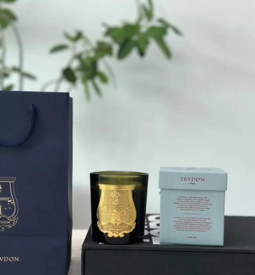 Cire Trudon cup scented candle Home plaster aromatherapy decoration 270g Soy wax Fragrance Candles high quality good scent long lasting-image-906685389