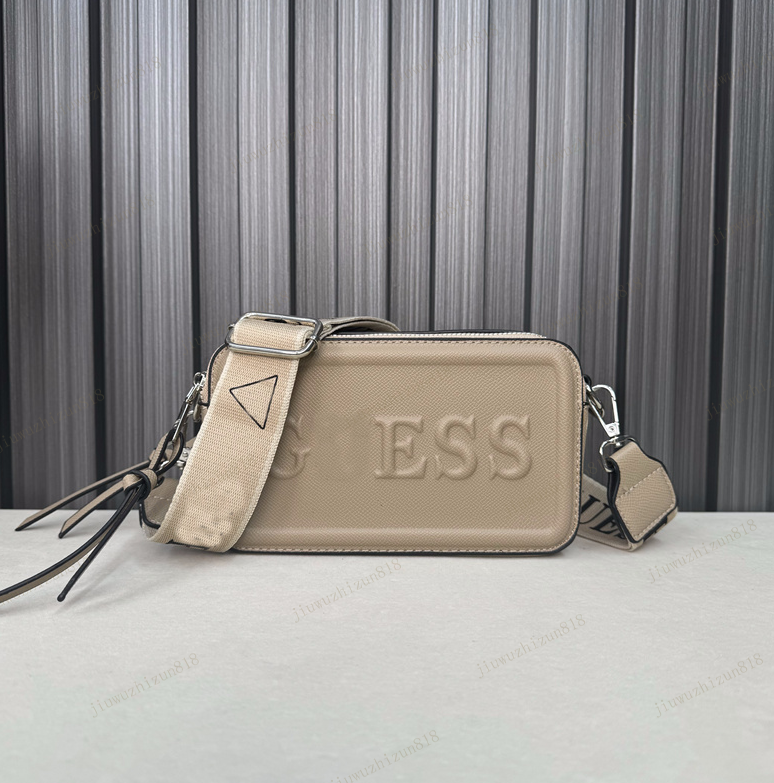 Designer Bag Shoulder Bag Ladies High Quality Crossbody Letter Embossed Chain Black Medium Leather Camera Bag Tassel Small Square Bag Classic Del