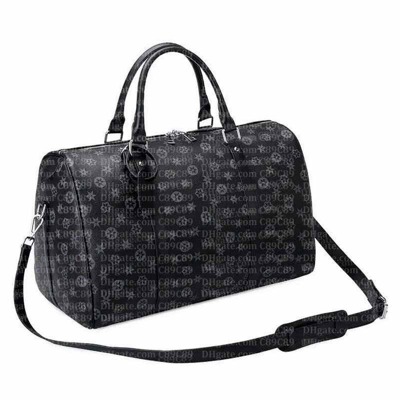 Fashion Suitcases Top Quality New Men Duffle Bag Women Travel Bags Hand Luggage Travel Bags Men Pu Leather Handbags Large CrossBody Bags Totes Pu-image-1043254105