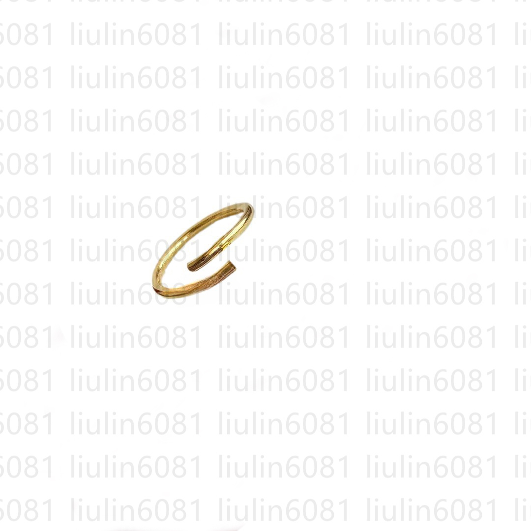 Hot Luxury gold ring top quality juste Designer Ring fashion diamonds ring for woman man Electroplating 18k Classic Rose Gold with box