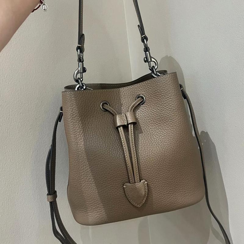 designer bag women drawstring bucket bags causal shoulder handbag top purse high quality hot retro totes multi-color crossbody wallet brown old flow