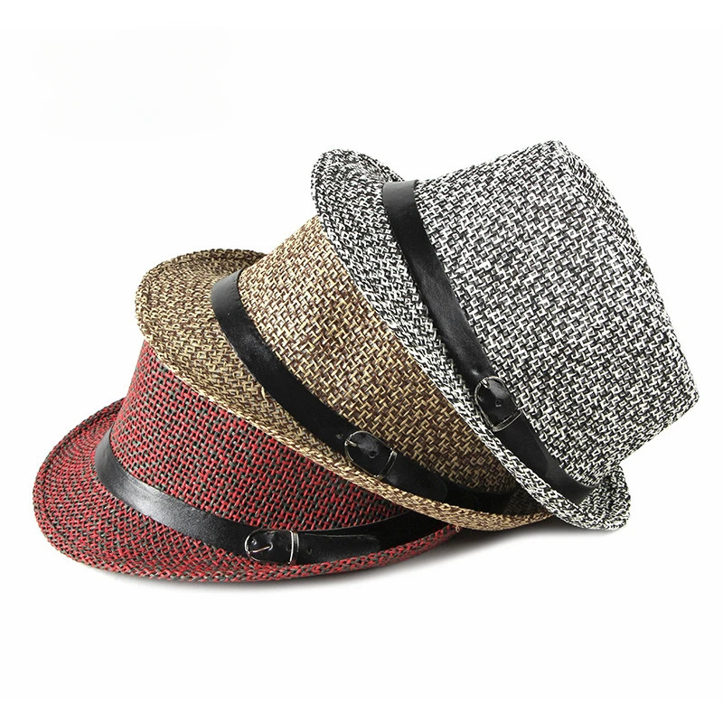 Spring and Summer Hats British Fashion Breathable Jazz Hats Men Net Hats Travel Beach Sun Visor Women. 250730