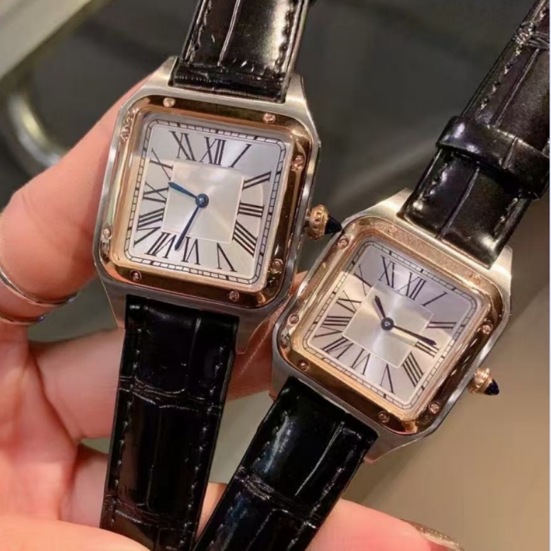 Boîtier de montre à Quartz en acier inoxydable, qualité classe AAA, Style homme/femme, décontracté, de styliste, 32mm/28mm, transport gratuit
