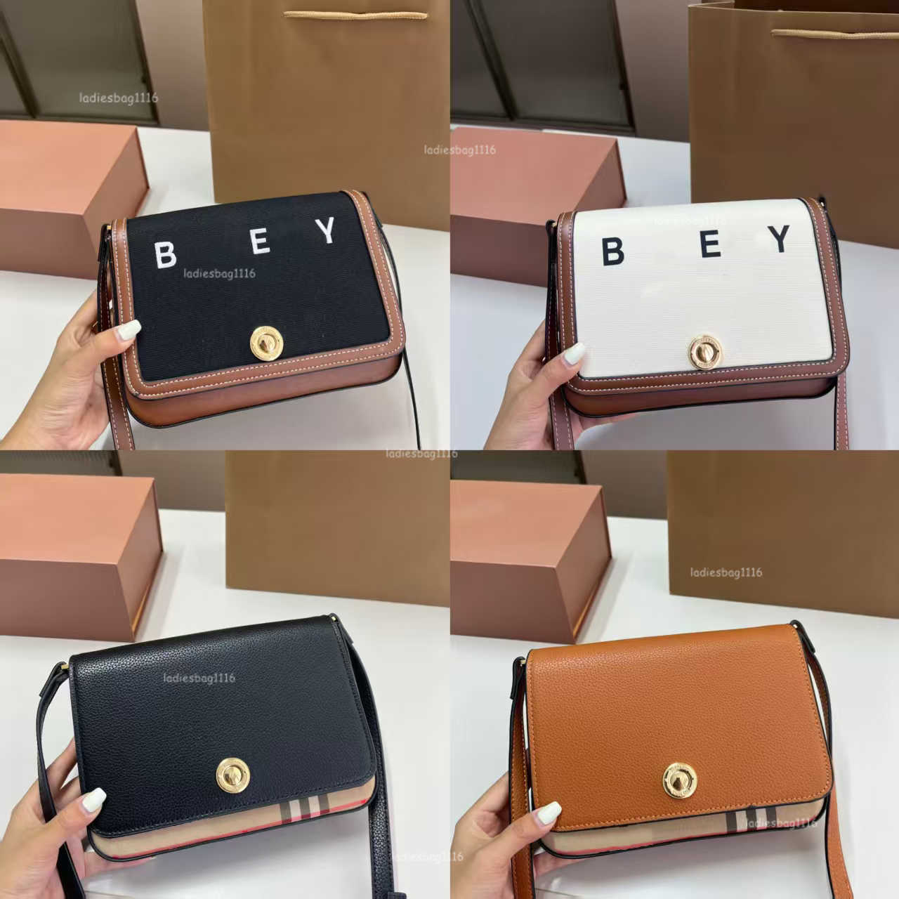 Shoulder Bags Fashion designer high-quality mens leather shoulder bag womens armpit bag crossbody bag striped luxury bag