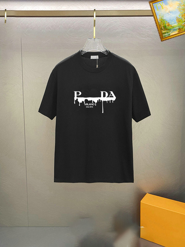 Summer fashion casual men's and women's new T-shirt brand designer luxury cotton fashion short-sleeved round neck new men's T-shirtS