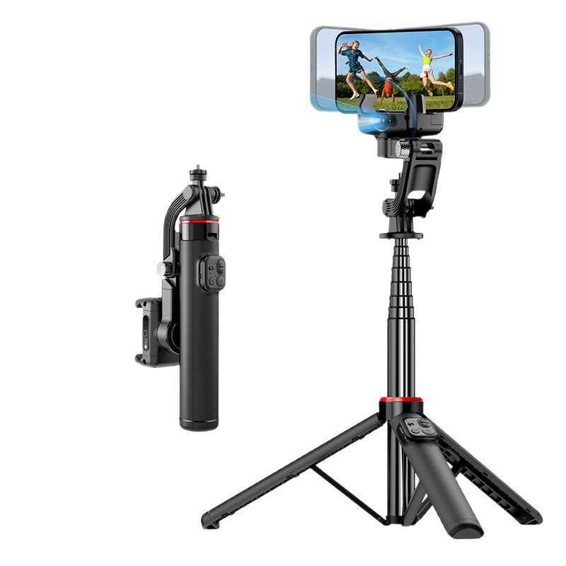 New fully automatic follow-the-action gimbal device - Bluetooth camera tripod - mobile selfie stick - anti-shake device - extendable stabilizer S-image-902059418