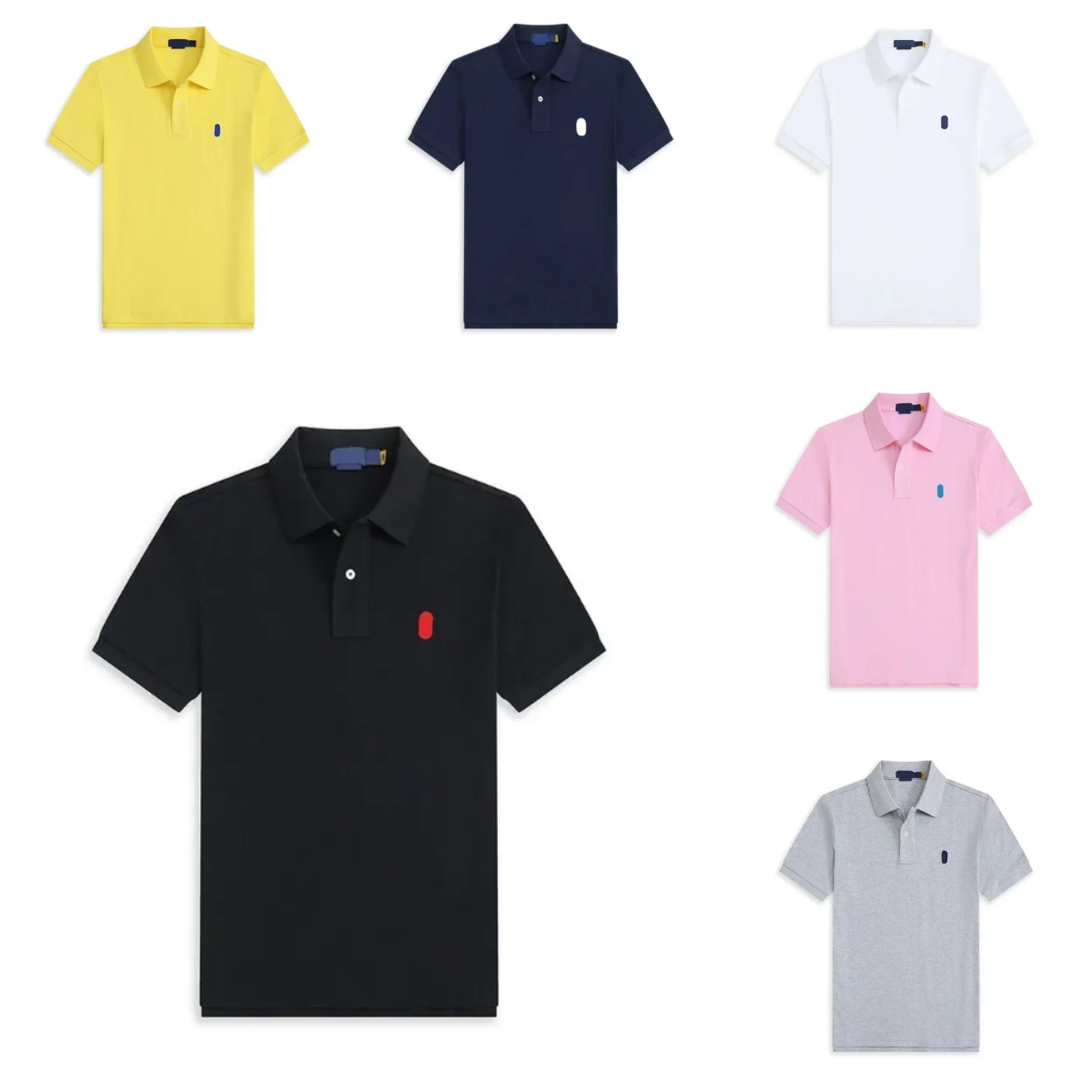 Polo Shirt Designer Polo Fashion Luxury Short Sleeved Polo T Shirt Mens Women Cotton Small Pony Logo Print Tops Summer Business Casual Tshirt