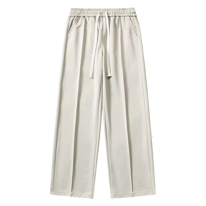 Designer Clothing 2025 New Summer Plus Size 190 Tall Men's Extra Long Version High-Quality Straight Leg Sports Casual Pants