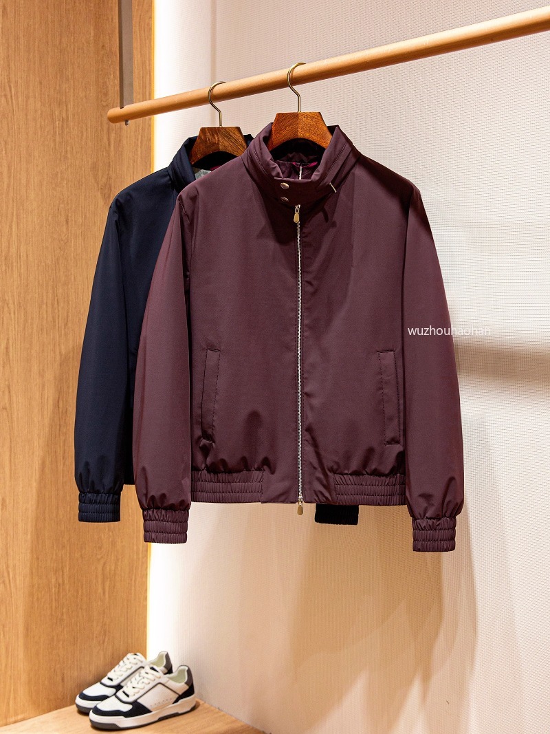 Designer Jackets Men Winter High-density Nylon Waterproof Fabric Leisure Stand Collar Jacket Coat B1289