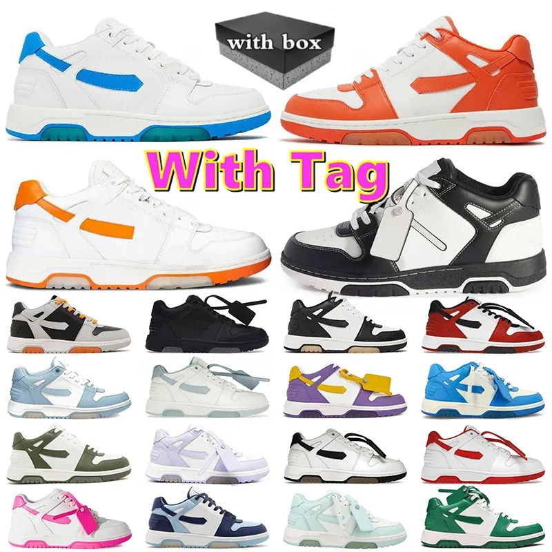 High quality Out Of Office Sneaker Designer Casual off whitesdesigner shoes Women Sports Mixed Color Flat Men Vintage Distressed Mens Trainers with