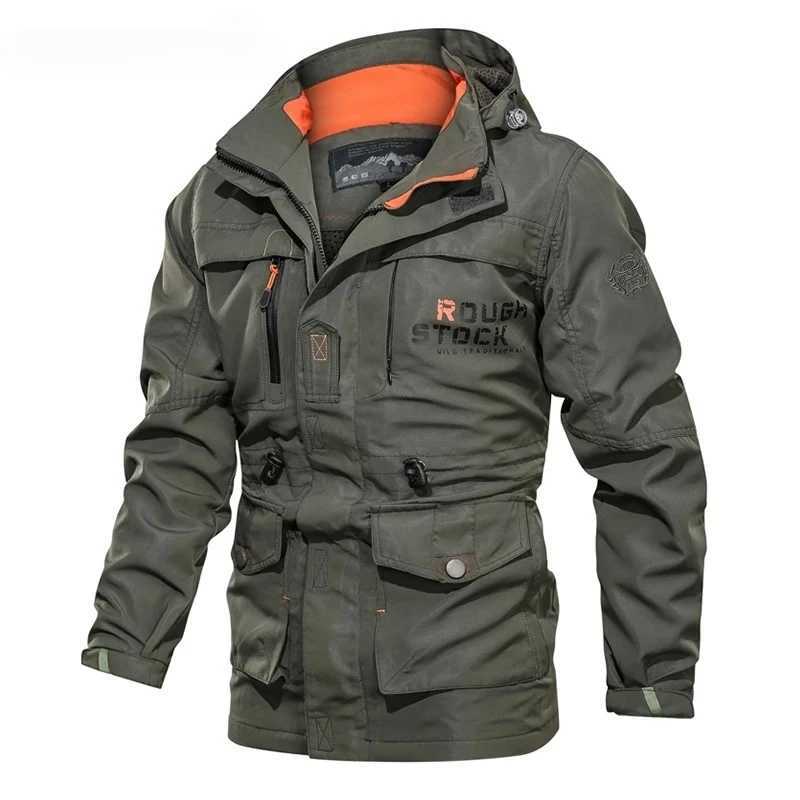 Men Camping Interchange Jacket Men Outdoor Jacket Spring Autumn New Hooded Casual Jacket Men Windproof Windbreaker Coat XJ250801