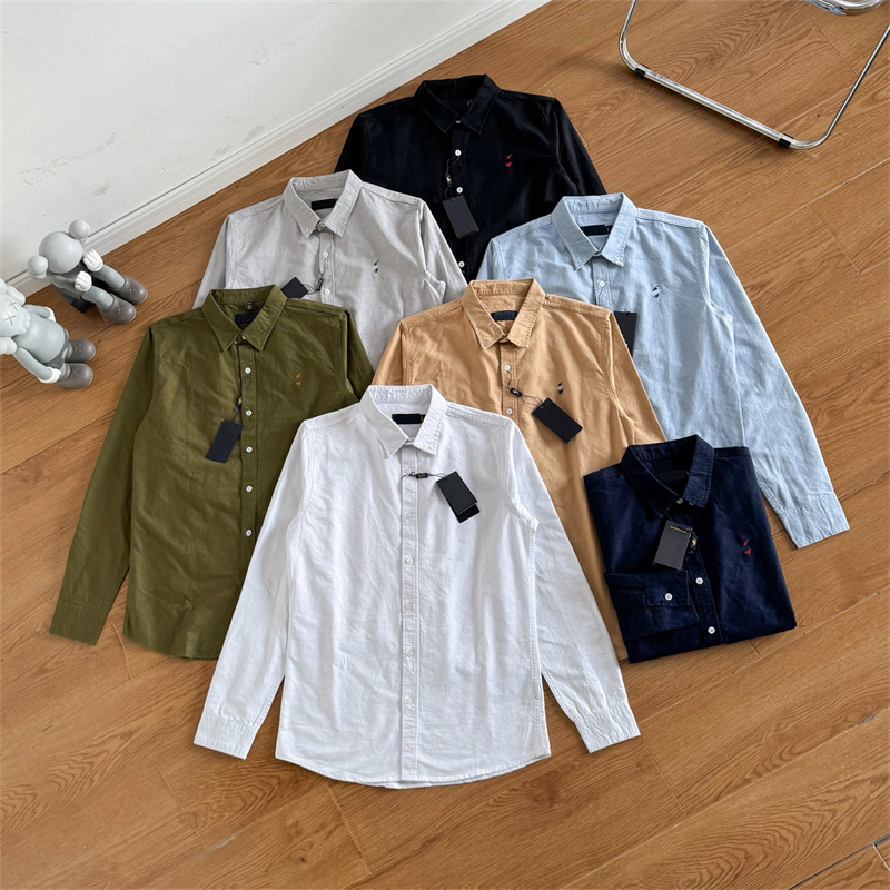 Polo Sport Men's Shirts Designer Long Sleeved Autumn Clothes T Shirt Women Top Tees Polos Formal Events Tees Overshirt Luxury T-shirts Embroid