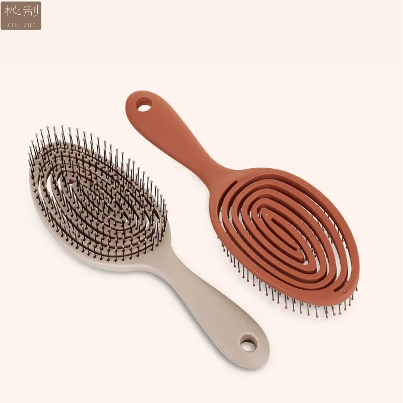 Xinzhi Relaxing elastic massage Comb Portable Hair Brush Massage Brush Magic Brushes Head Combs for Smart Home 250725
