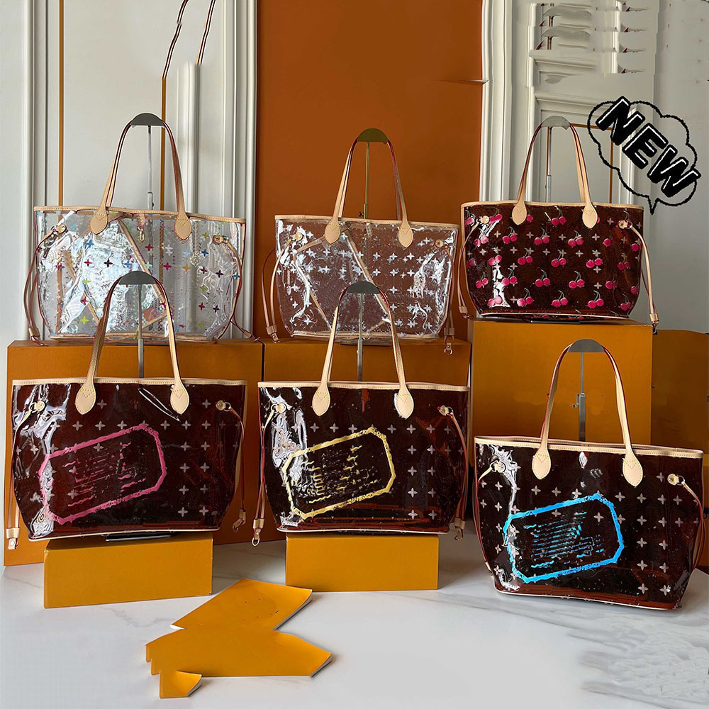 Murakami Designer Transparent Design neverfultote Elements Handheld Travel Women's Tote High Quality Luxury Bag Source Factory