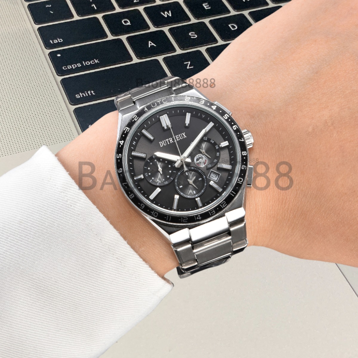 New Arrival Quartz Wristwatch Luxury Watches for Men Automatic Date Steel Strap Daily Business Designer Watch Fashion Male Clocks for Gift Wholesale