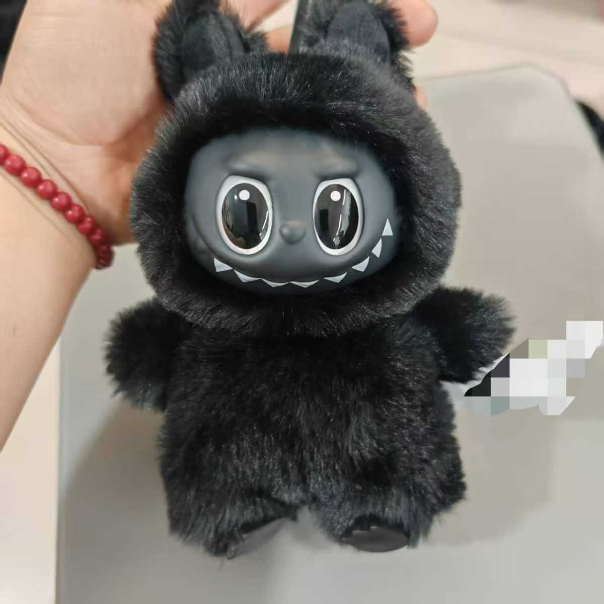 Limited Edition Labubu Plush Doll Peripheral Creative Black Labubu Plush Toy Gift L250802-image-1069542478