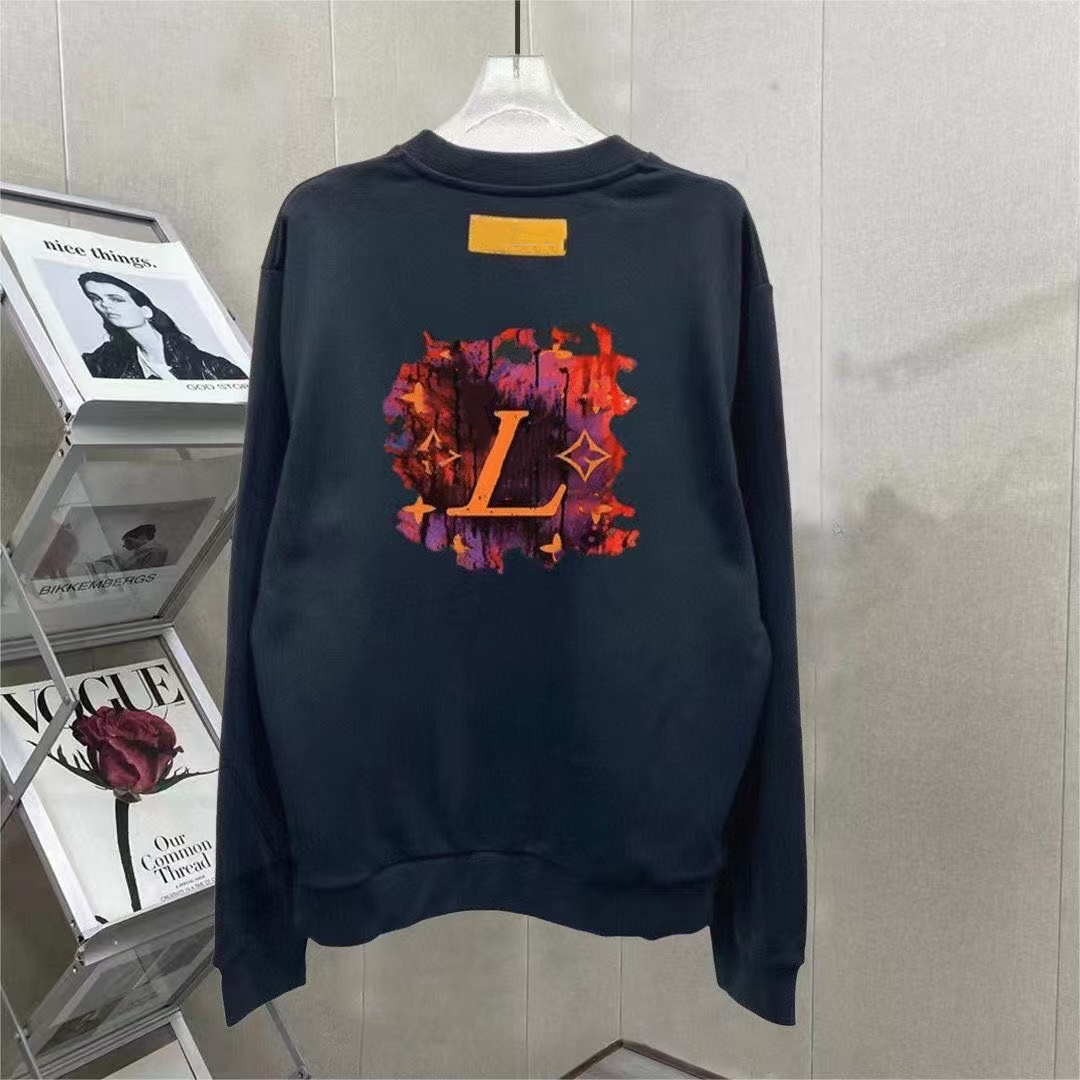 25ss designers mens women hoodie fashion luxury round neck long sleeve autumn winter clothes letter printing sweatshirts jacket hoodies jumpers asia
