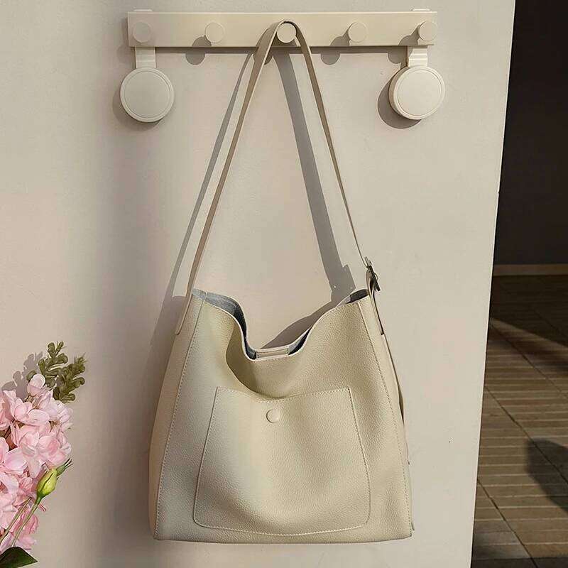 Women's Cow Genuine Leather Shoulder Bags Female Solid Fashion Handbags Designer Crossbody Ladies Work Minimalist Bag 250731
