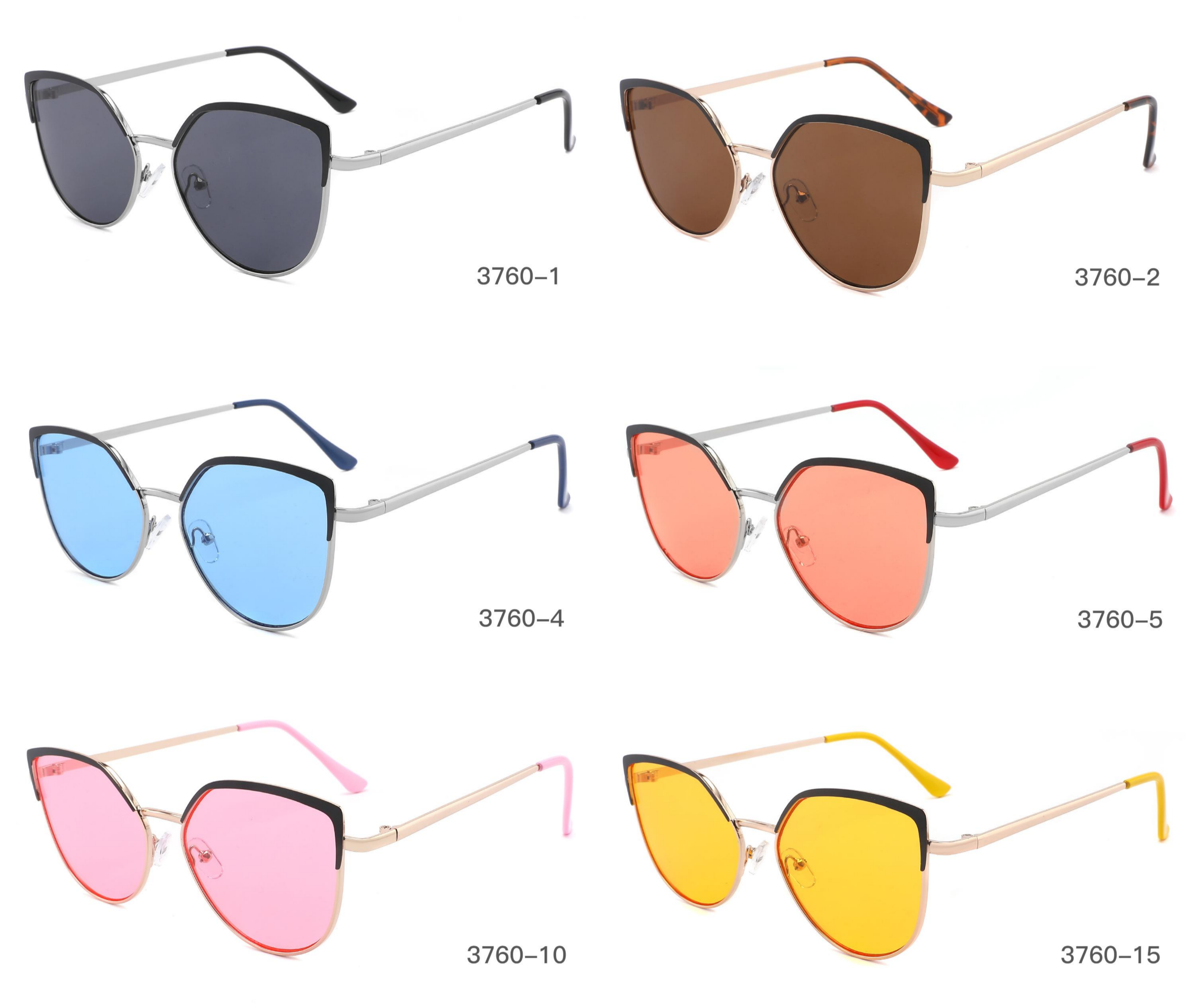 Designer sunglasses luxury glasses for men trendy women's Sunglasses retro pilot Sunglass sleek aluminum frames trendy men ladies UV protection