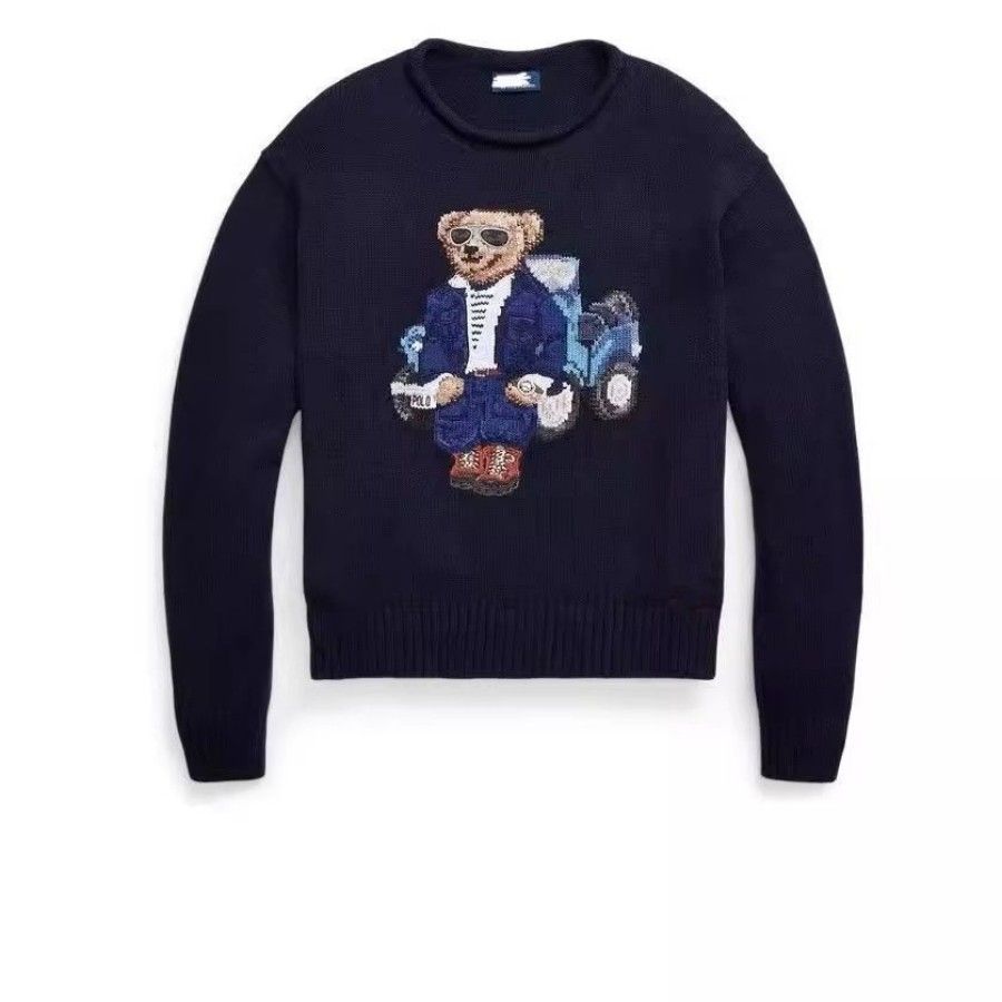 Women's Sweaters Designer teddy bear sweater Men's Autumn and Winter Embroidered Sweater Knit bear men's sweater man Knitted High qua