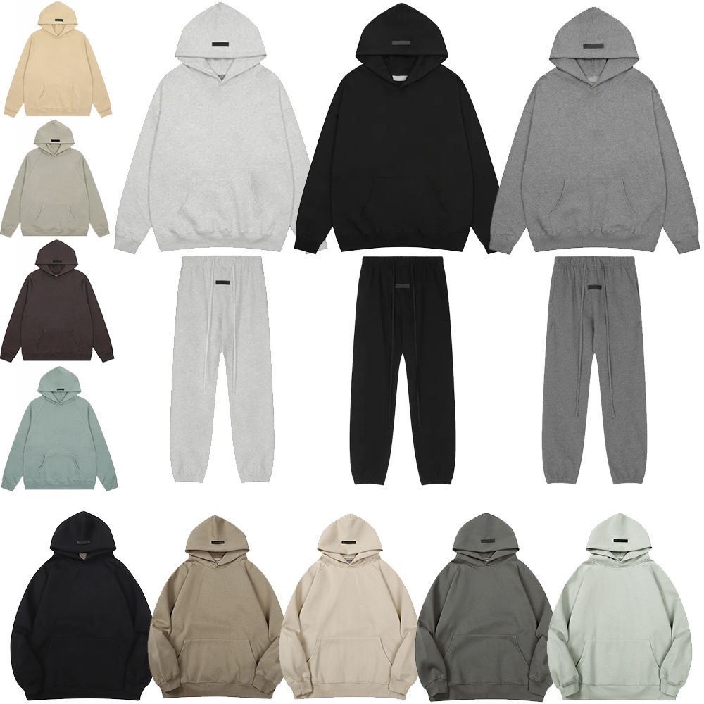 essentials hoodies designer hoodies men hoodie zip up hoodie casual everyday wear men and Ladies' Soft Cotton Blend Hooded Cardigan Versatile e