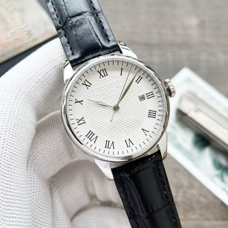2026 New Arrival High Quality Genuine LeatherStrap AAA Watch 40mm Men Automatic Mechanical Movement T41 Wristwatch No Orginal Box