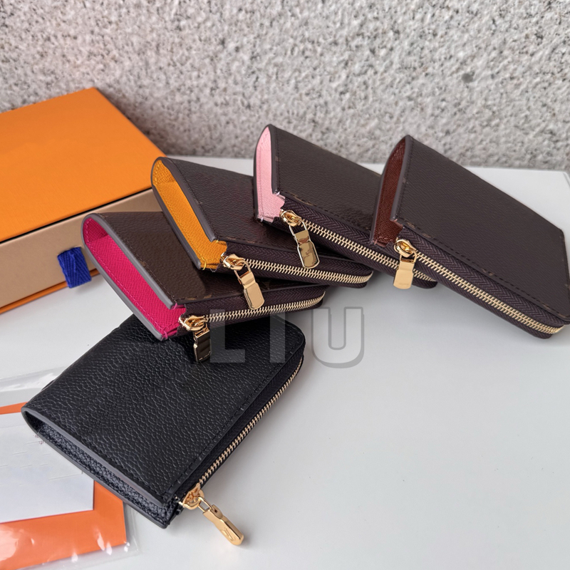 Designer Wallet TOP Quality Noa Compact Wallet Zero wallet Woman Key Pouch Coin Luxury Purse Casual Credit Card Holder Fashion Business Card Holder