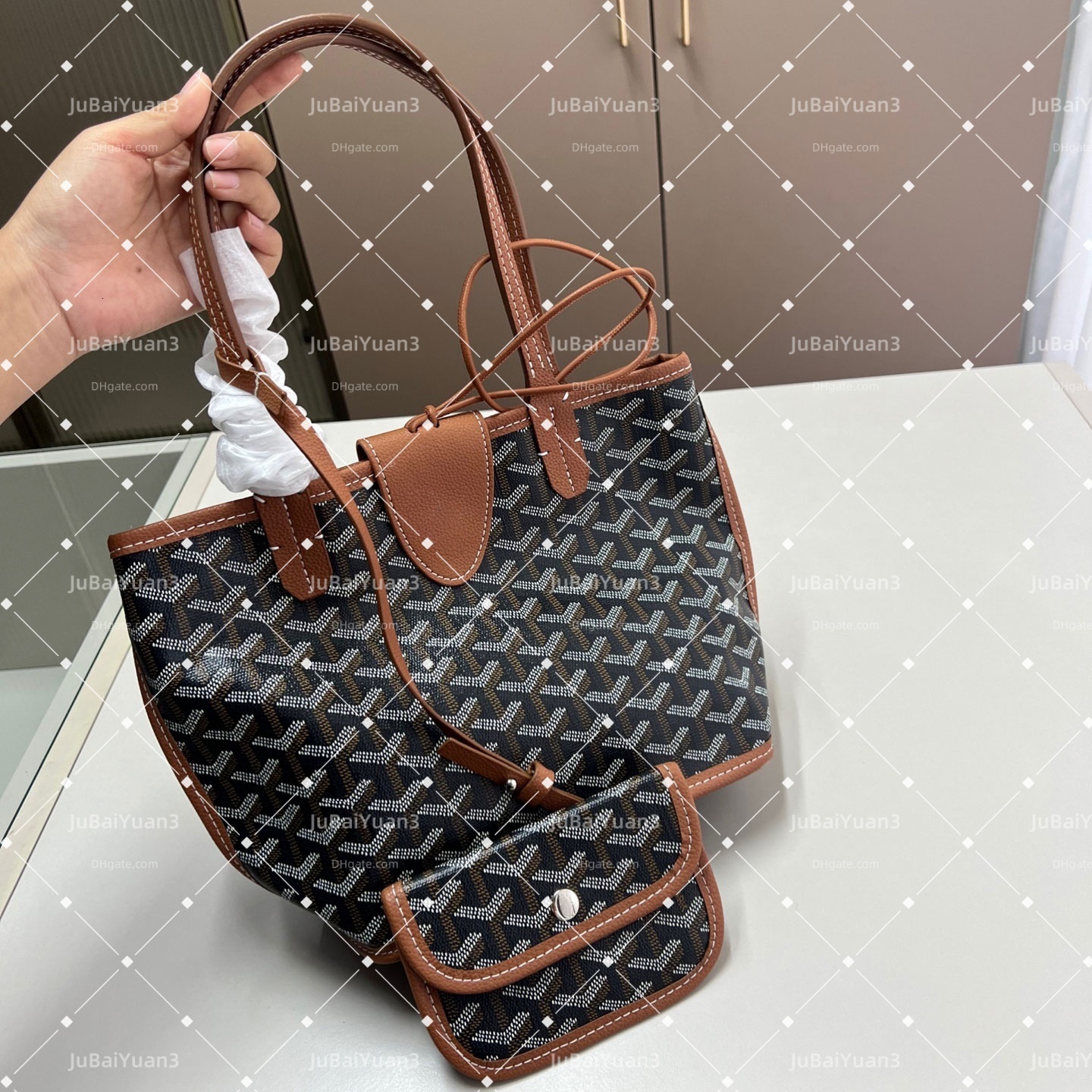 2025 New Designer Luxury Bag Tote Bag Genuine Leather Bags G Shopping Crossbody Bags Single Shoulder Handbag Women's Green High Quality