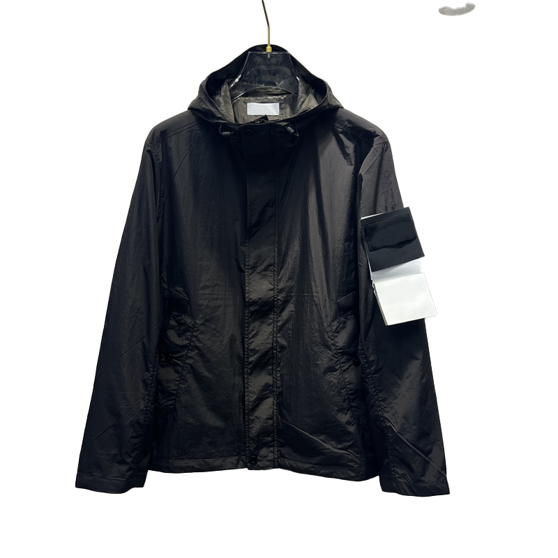 Paul's new autumn sports submachine hooded jacket outdoor hiking windproof anti fouling couple outfit SI 24fw S0A23