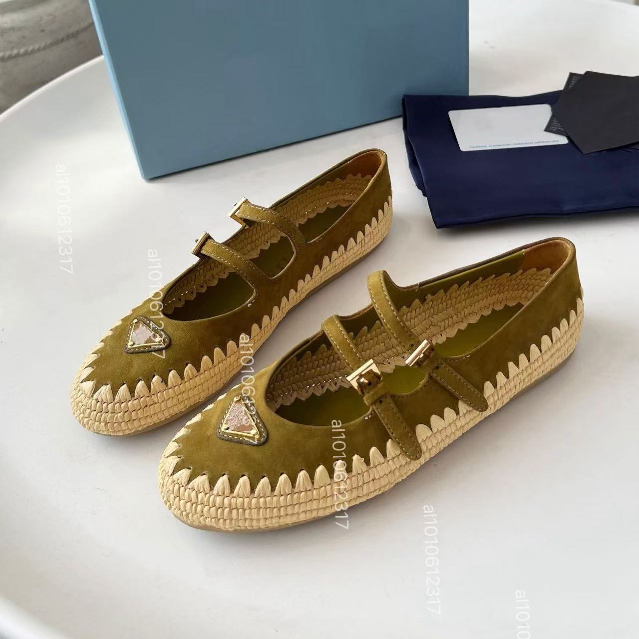 2025 Designer Slippers Crochet Flatform Slides Platform Sandals Women Luxury Flat Monolith Cage Mules Sandal Beach Straw Slipper 35-41