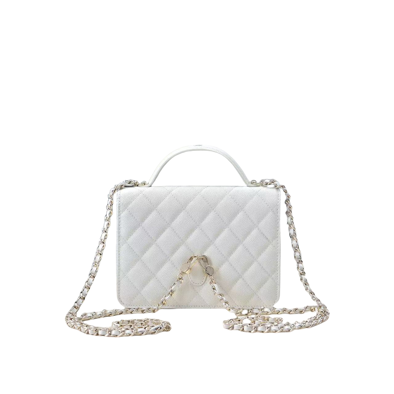 High Quality Luxury Designer bag ladys Fashion classics Silver chain Caviar Crossbody Handbags Original order 10A Handbag Womens Luxurys Brands Shou
