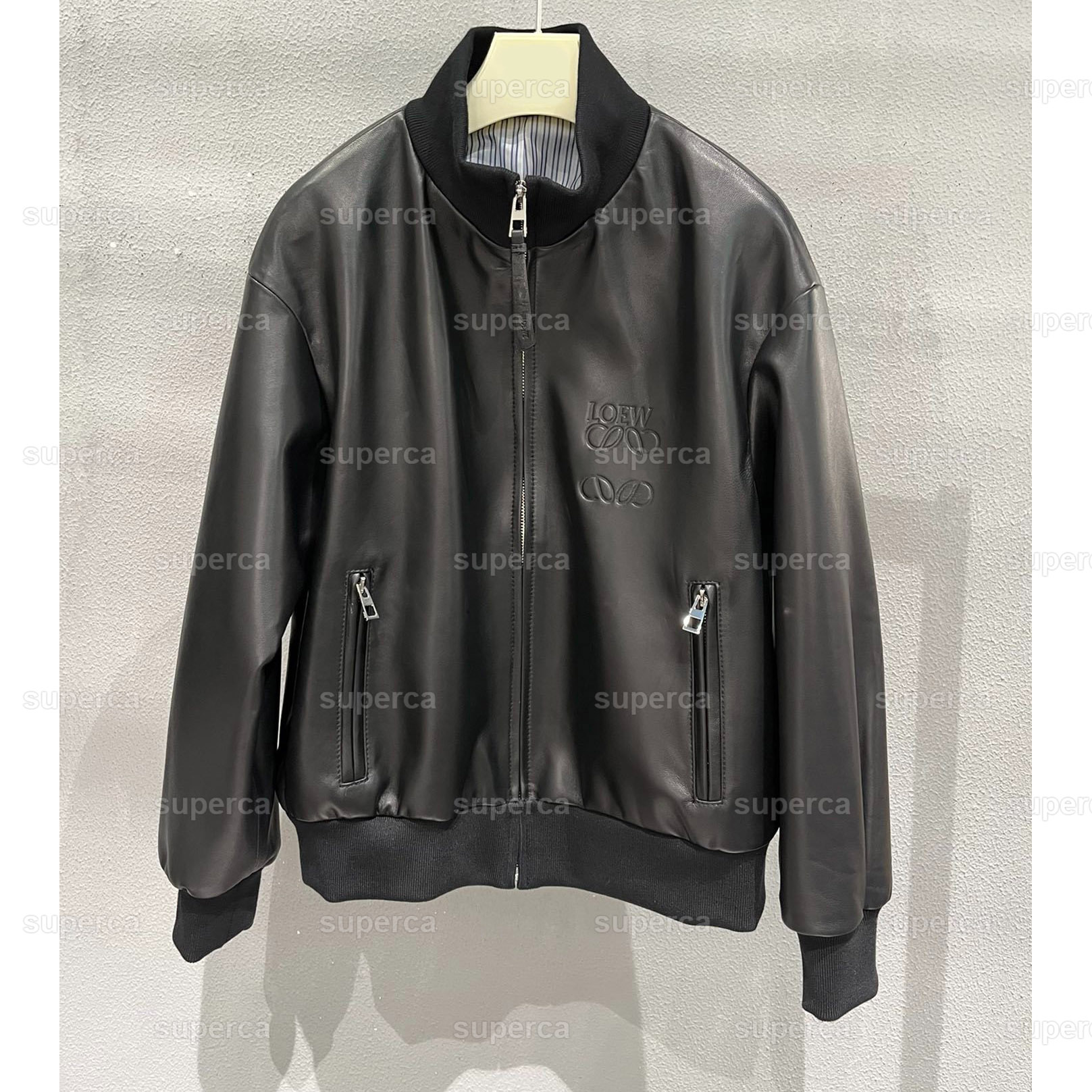 Men's plus size Outerwear Coats Genuine Leather Jacket Designer Jacket hoodie hooded casual fashion color stripe printing top quality 4g31h8