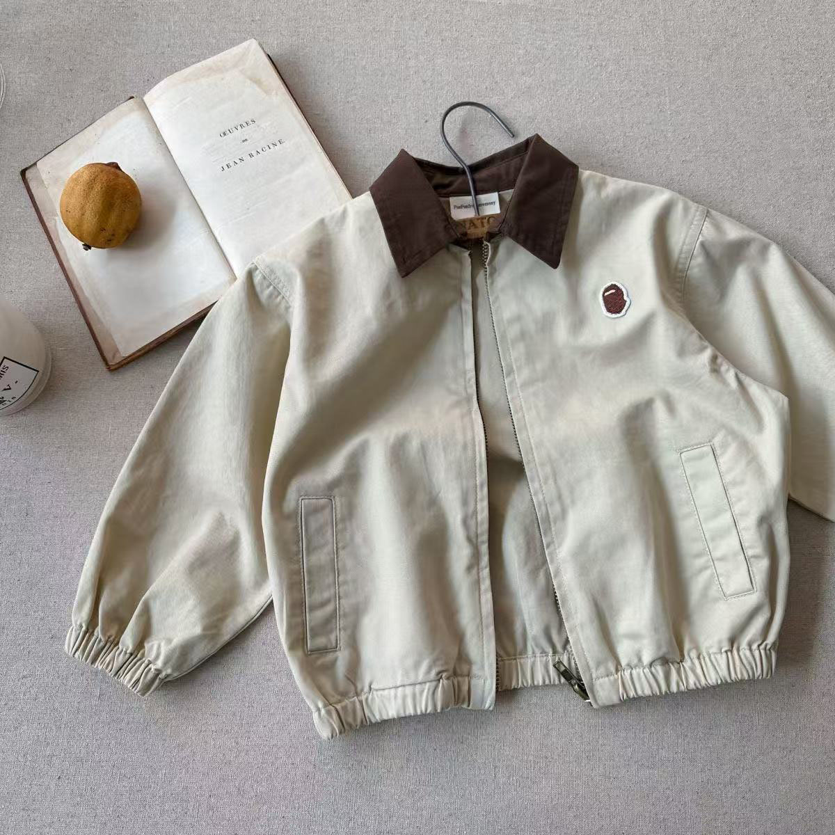 Kids Girl Boy Baseball Jackets Kids Trends Outerwear Teenager Fashion Spring Autumn Coat Casual Children Clothing
