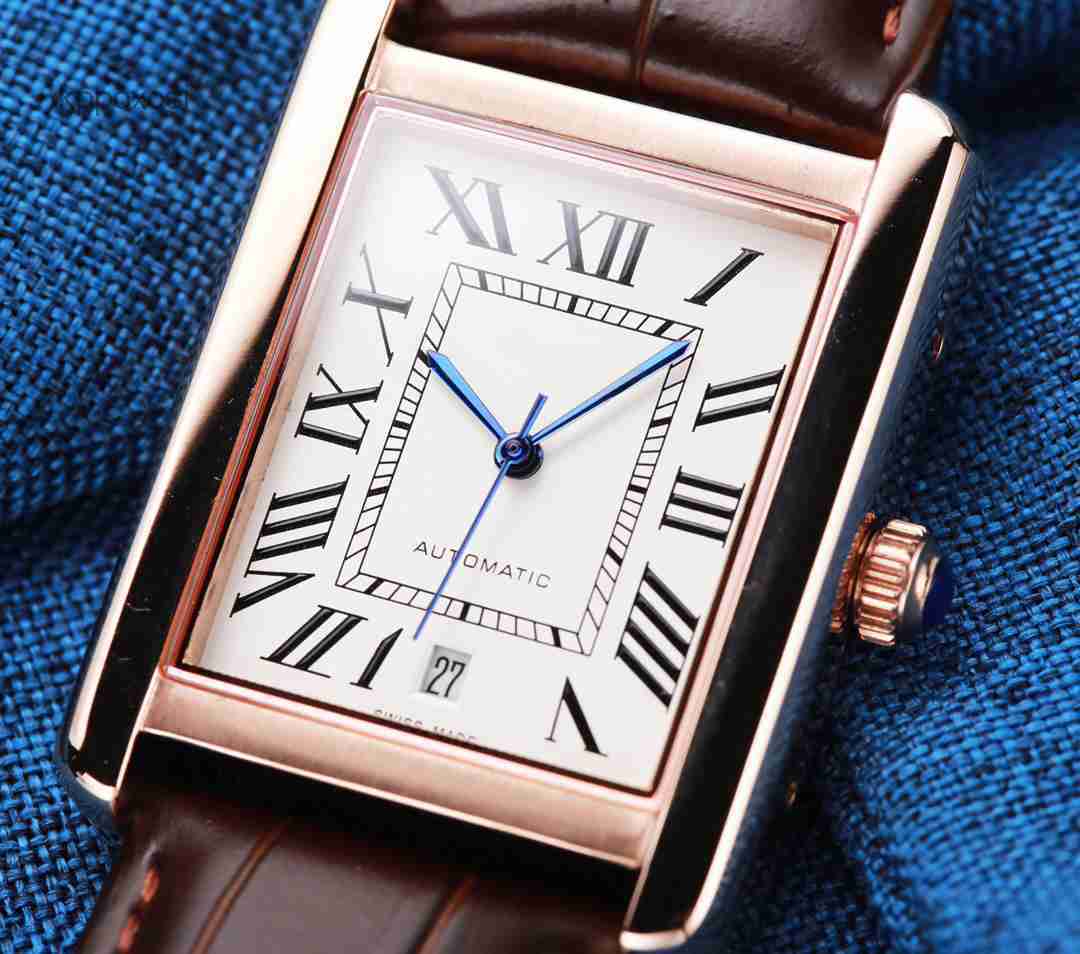 Top quality tank watch womens watch super clone watches watch women tank quartz movement fashion classics leather straps sapphire glass watches with