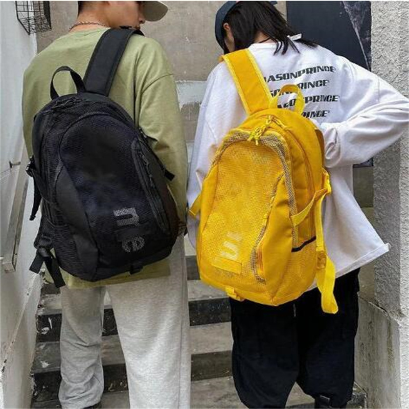 Zaino da scuola di lusso alla moda Borse a tracolla in rete per esterni Designer unisex Marsupio Borsa a tracolla a tracolla pochette Borsa da stude