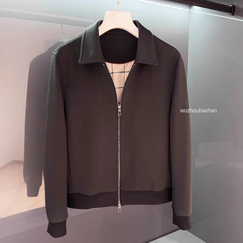 Men Jackets Autumn and Winter Wool Label Business Casual Coat L1289