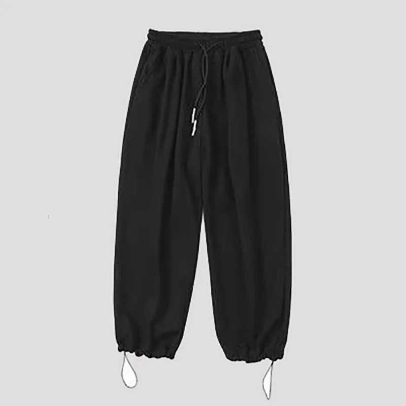 Oversize Sweatpants Men Spring Summer Straight Trousers Solid Joggers Loose Tracksuit Jogging Pants Boys Clothing 2025 4XL 5XL Z1 X250804