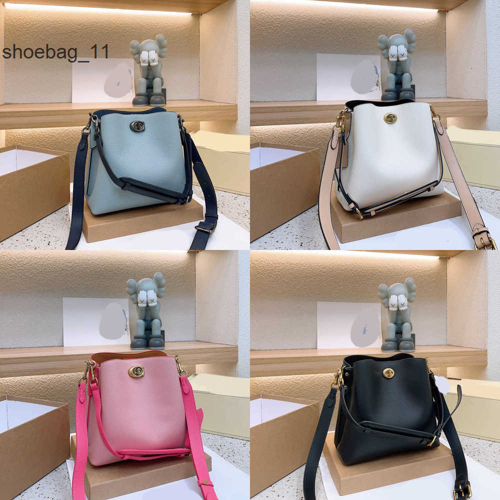 Evening Bags Higher quality Luxury Vintage Tote Buckets Women Designer Handbag Shoulder Lychee Pattern Leather Crossbody Female Purses Bucket 220309