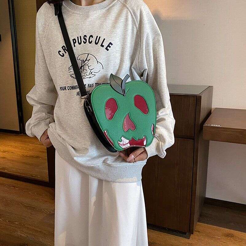New European and American spoof pumpkin women's fun Halloween one-shoulder diagonal bag