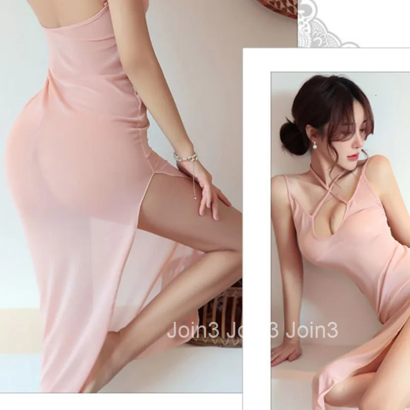 Summer Cosplay Party Sexy Dress Underwear Women And Passionate Mesh Transparent Thin Long Skirt Womens Dresses Formal Occasions