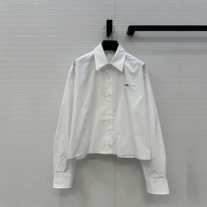 Blouses Shirts women's Designer Blouses Shirts for woman luxurious Blouses Shirts High quality teenage pure cotton loose fit slimming turned co