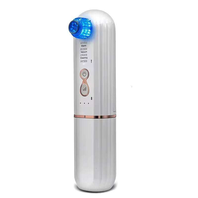 Portable Electric Beauty Device Facial Skin Care Pore Cleaner Hot Cold Blackhead Remover With Water