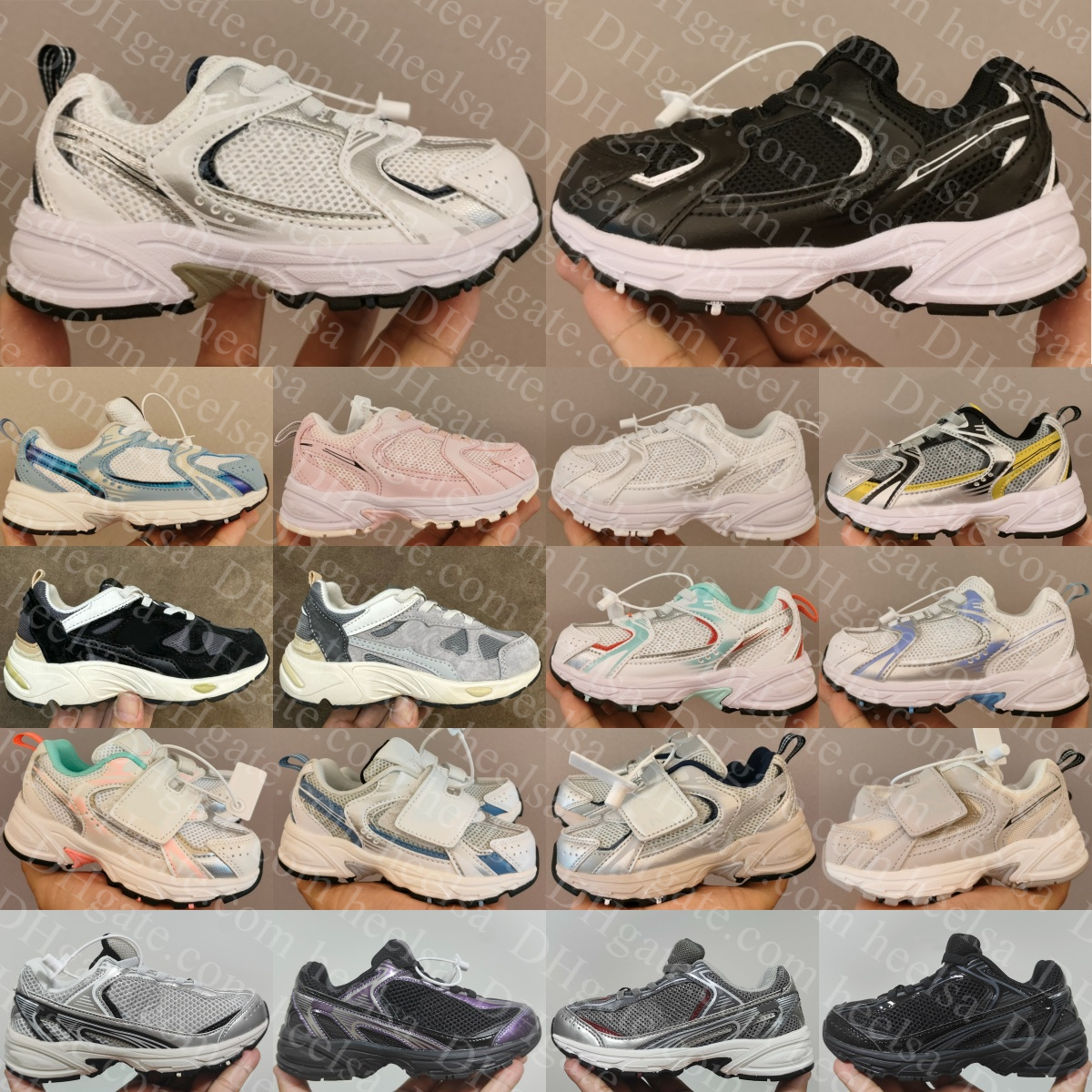 Designer Kids Shoes Toddlers Sneakers Running Youth Trainers youth Black White Boys Girls Children Runner Shoe Pink Grey Dark Blue Red Navy Silve-image-913611028