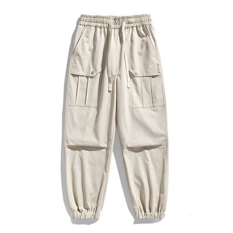 Long Breathable Sport Pants Men Spring Autumn New Sweatpants Fashion Solid String Leggings High Elastic Loose Active Jogger Trousers X250804